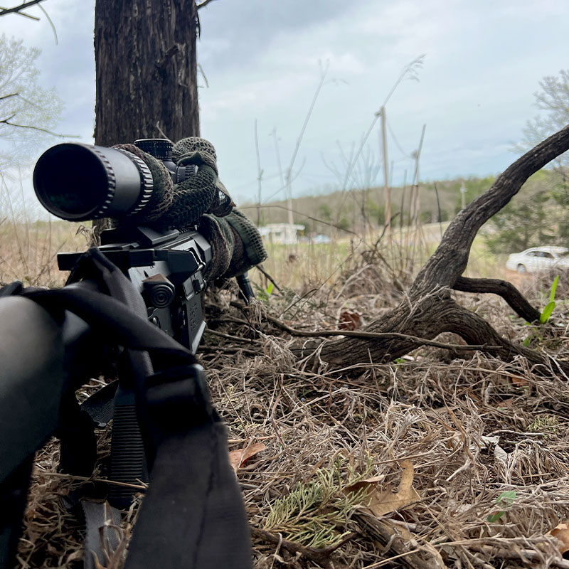 task force rifle with scope